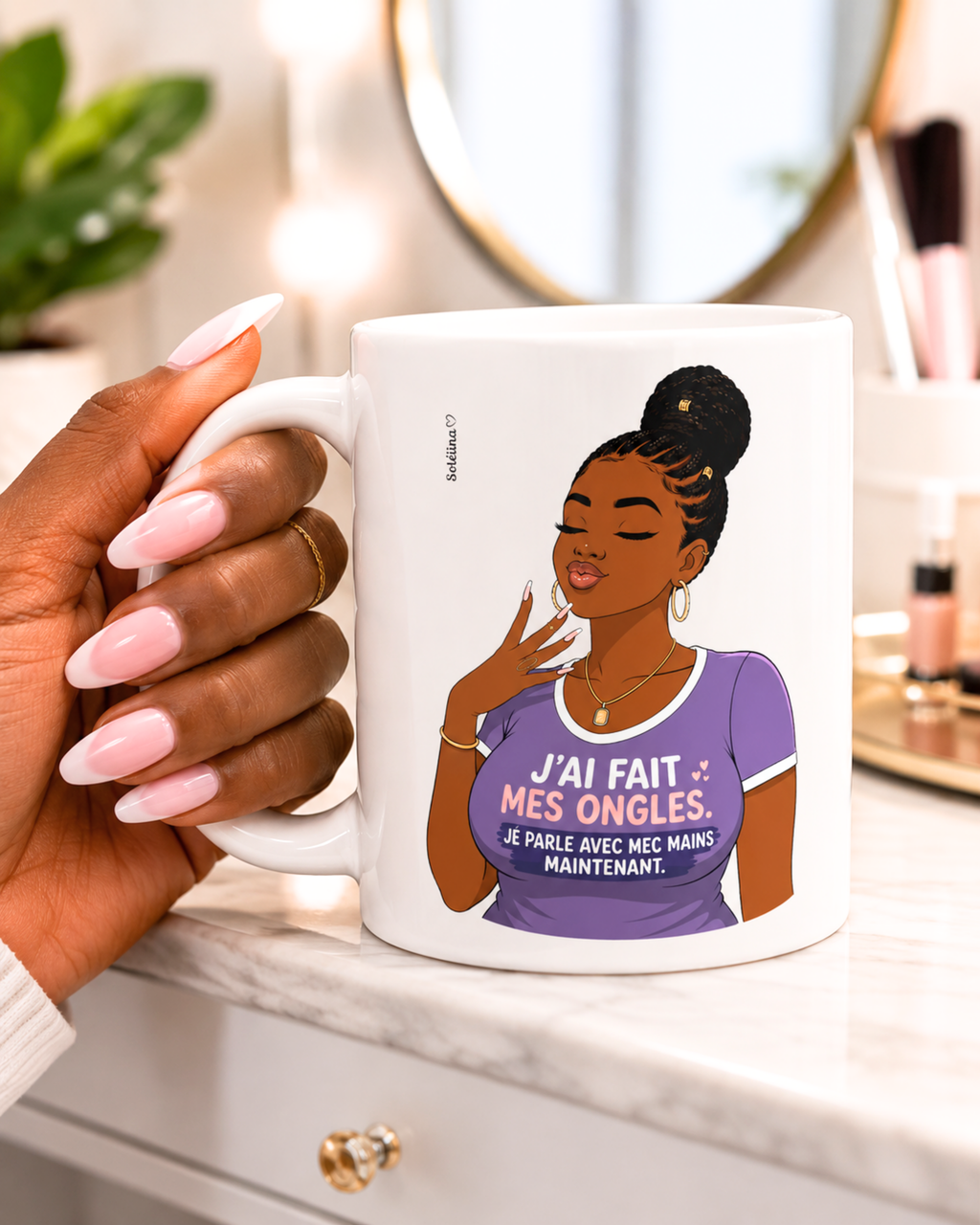 Mug "J'ai fait mes ongles"