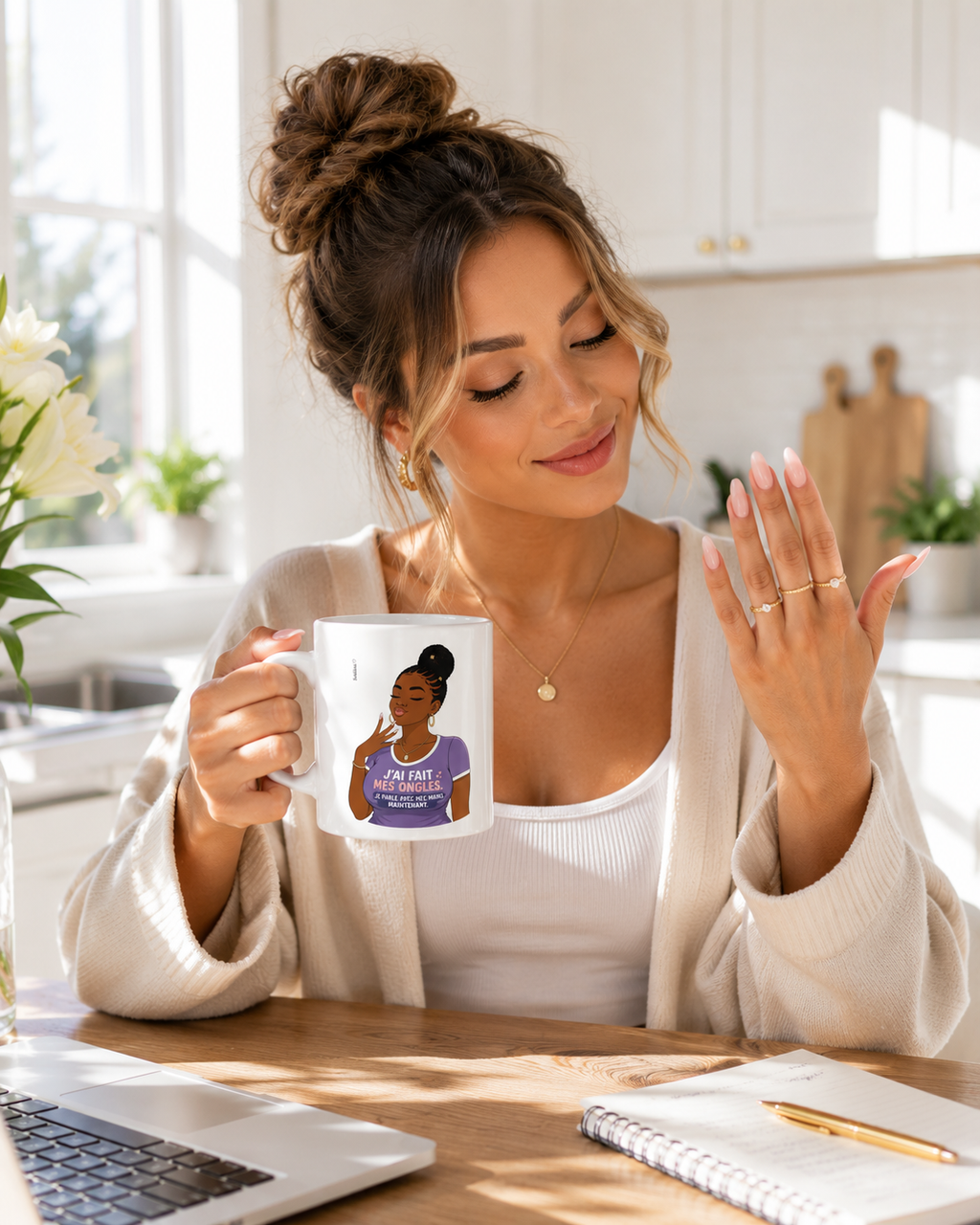 Mug "J'ai fait mes ongles"