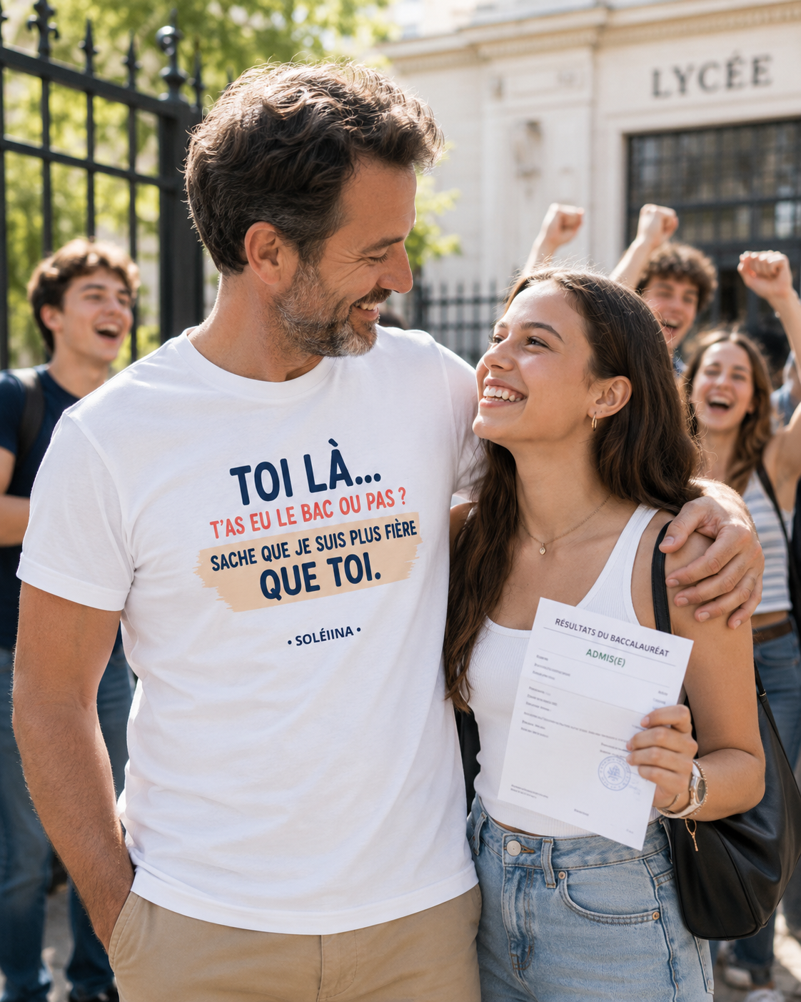 T-shirt "Toi là... t'as eu le bac ou pas ?"