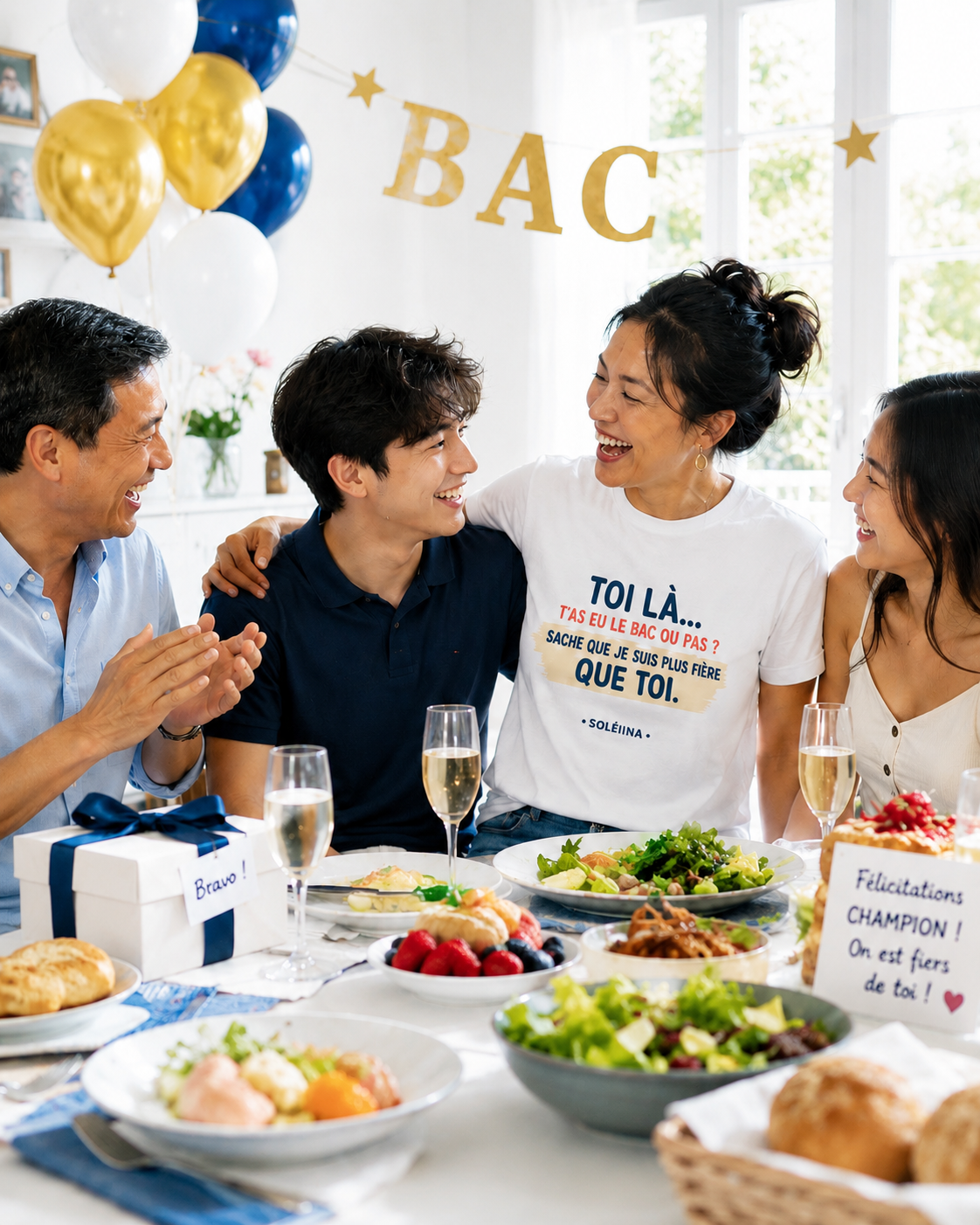 T-shirt "Toi là... t'as eu le bac ou pas ?"