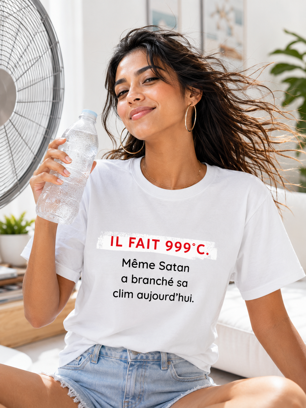 T-shirt "IL FAIT 999°C"